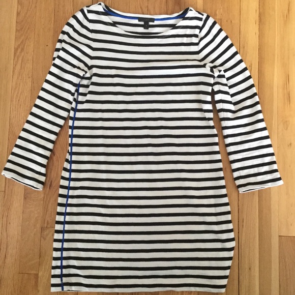 J. Crew Dresses & Skirts - J. Crew Black and White Stripe Dress